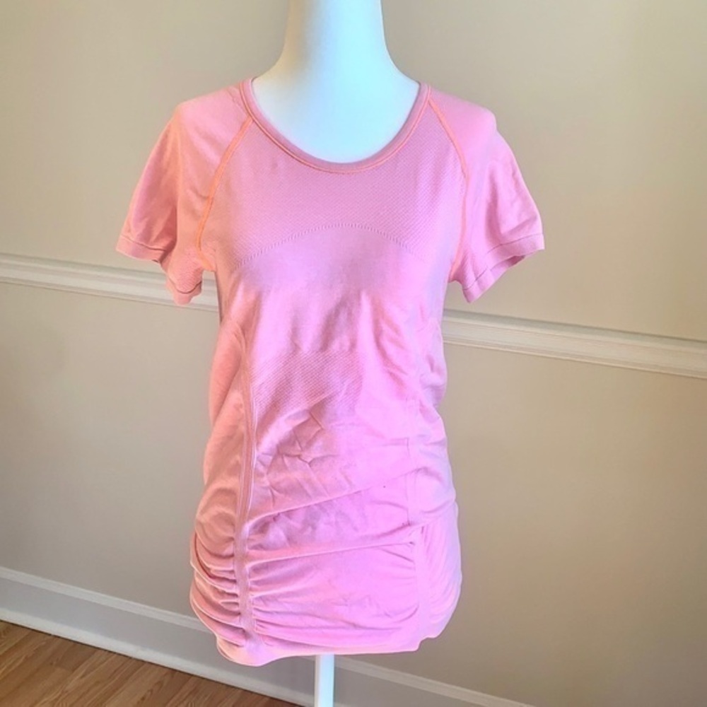 ATHLETA Fastest Track Athletic Running Pink Top M
